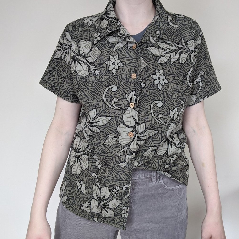 Vintage Hawaiian Dad Shirt